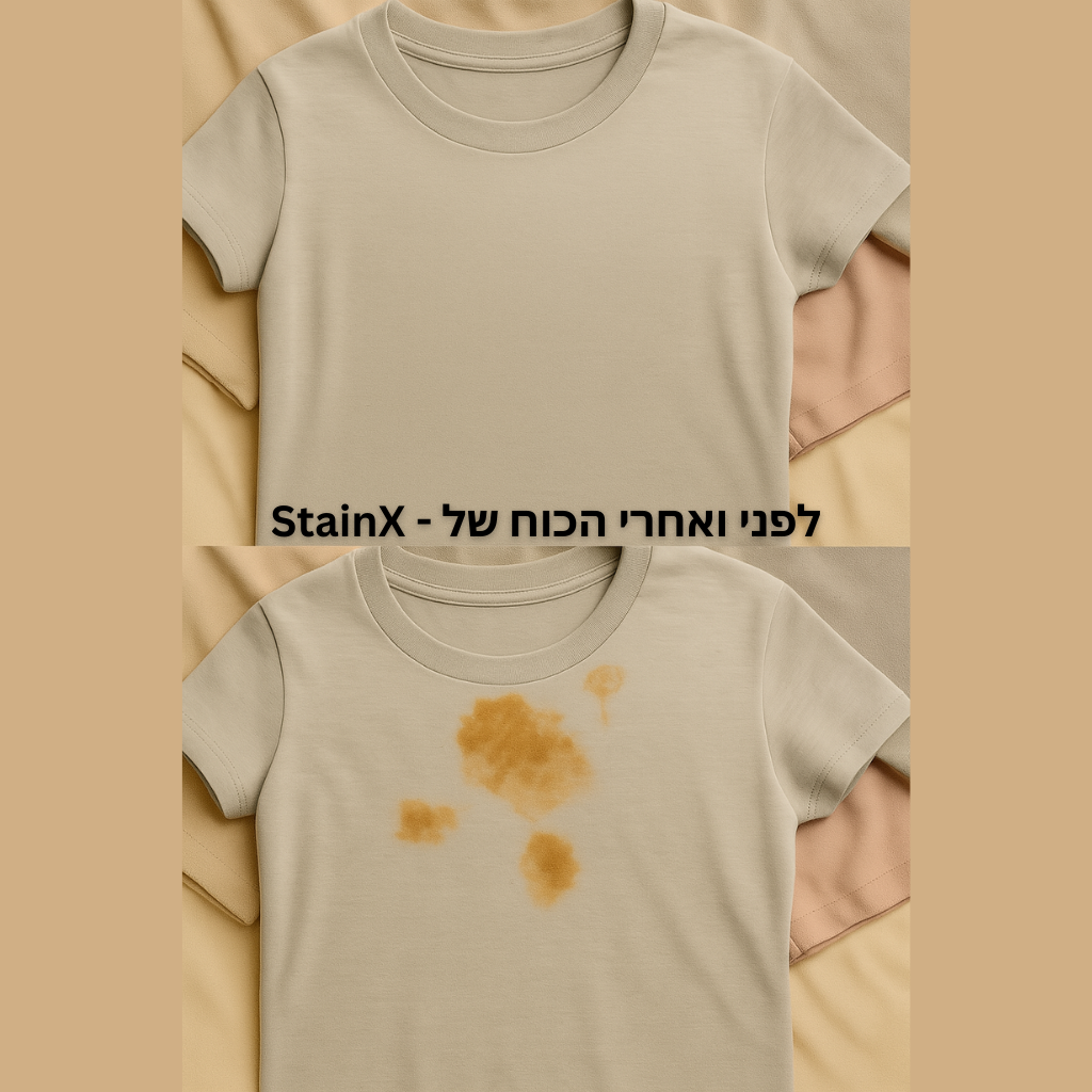 StainX – תרסיס הקסם להסרת כתמים
